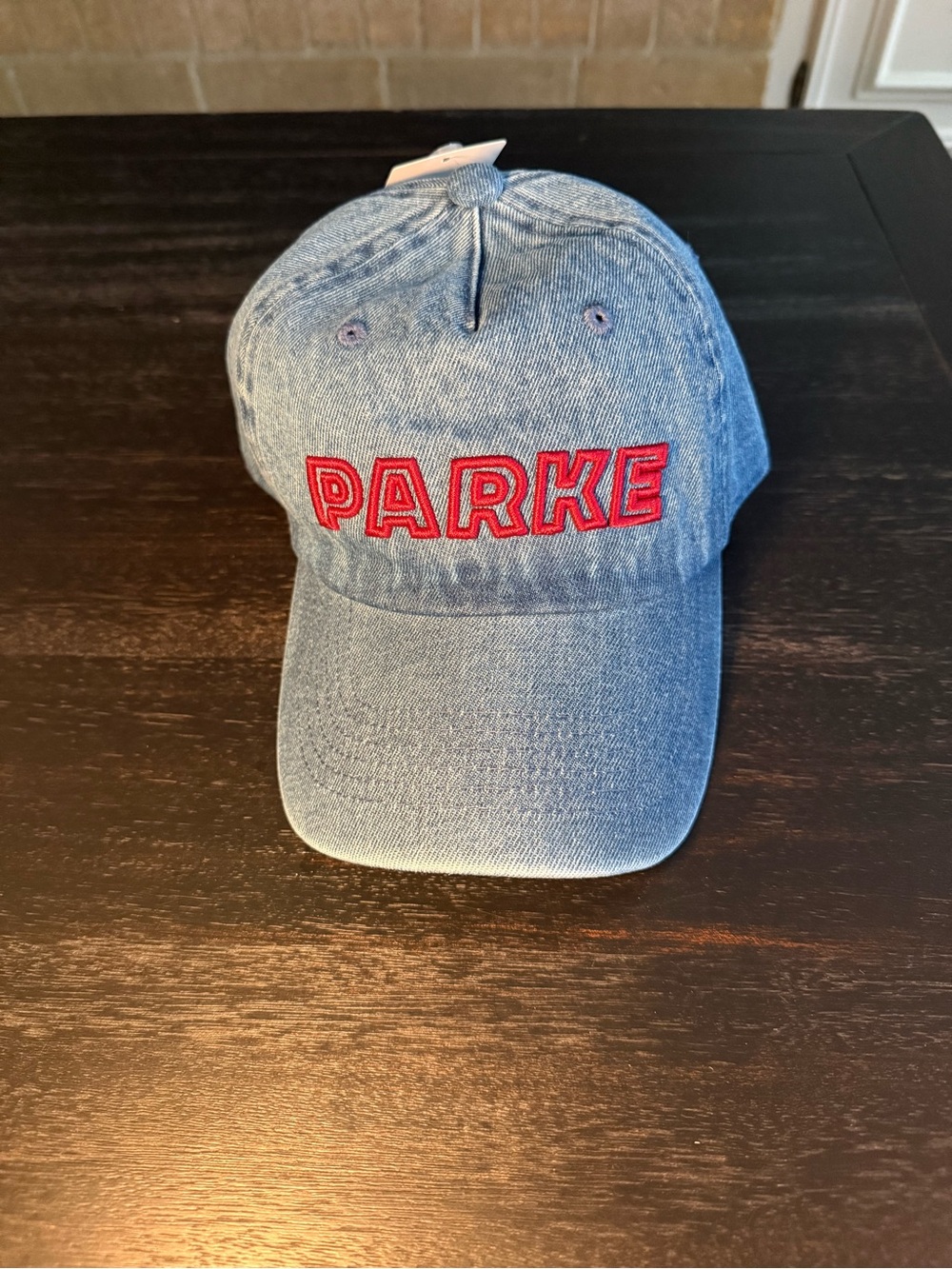 Denim Baseball Hat- Parke x Target Medium Wash OS fits most